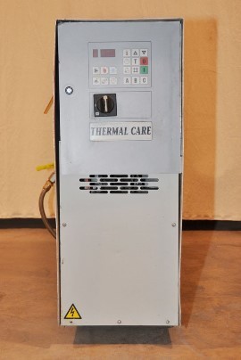 Used Thermal Care process heater 18 kw hot oil unit for sale